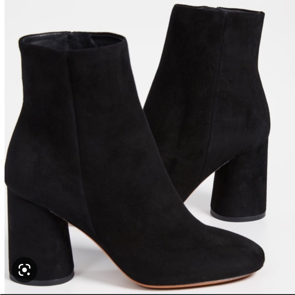 Vince Ridley Black Ankle Boots Size 7.5